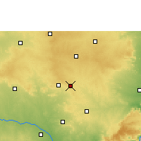 Nearby Forecast Locations - Badepalle - Carta
