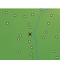 Nearby Forecast Locations - Gharaunda - Carta