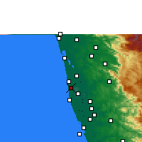 Nearby Forecast Locations - Kanjikkuzhi - Carta