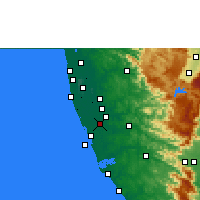 Nearby Forecast Locations - Mavelikkara - Carta