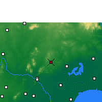 Nearby Forecast Locations - Nuzvid - Carta