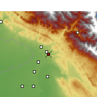 Nearby Forecast Locations - Pathankot - Carta