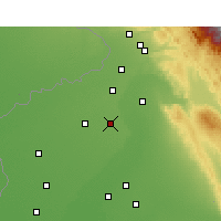 Nearby Forecast Locations - Qadian - Carta