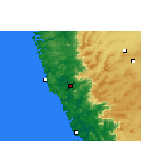 Nearby Forecast Locations - Sawantwadi - Carta