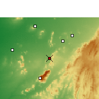 Nearby Forecast Locations - Sirohi - Carta