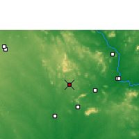 Nearby Forecast Locations - Yellandu - Carta