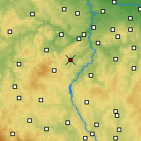 Nearby Forecast Locations - Dobříš - Carta