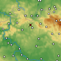 Nearby Forecast Locations - Jablonné v Podještědí - Carta