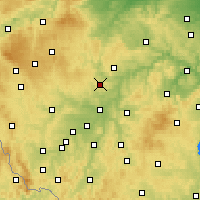 Nearby Forecast Locations - Kaznějov - Carta