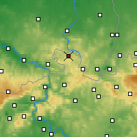 Nearby Forecast Locations - Šluknov - Carta