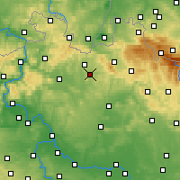 Nearby Forecast Locations - Stráž pod Ralskem - Carta