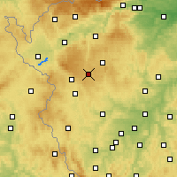 Nearby Forecast Locations - Teplá - Carta