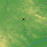 Nearby Forecast Locations - Chęciny - Carta