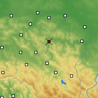 Nearby Forecast Locations - Dynów - Carta