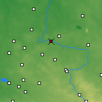 Nearby Forecast Locations - Działoszyn - Carta