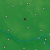 Nearby Forecast Locations - Glinojeck - Carta