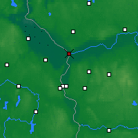 Nearby Forecast Locations - Kostrzyn nad Odrą - Carta