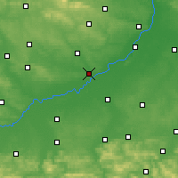 Nearby Forecast Locations - Połaniec - Carta