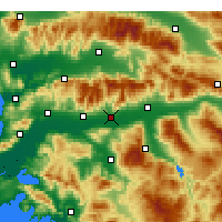 Nearby Forecast Locations - Köşk - Carta