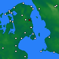 Nearby Forecast Locations - Hørsholm - Carta