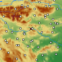 Nearby Forecast Locations - Zagorje ob Savi - Carta