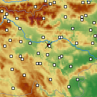 Nearby Forecast Locations - Litija - Carta