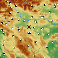 Nearby Forecast Locations - Grosuplje - Carta