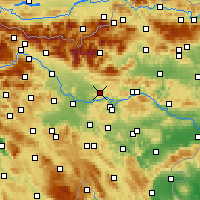 Nearby Forecast Locations - Moravče - Carta