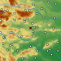 Nearby Forecast Locations - Šmarje pri Jelšah - Carta