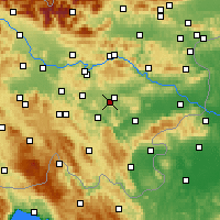 Nearby Forecast Locations - Trebnje - Carta