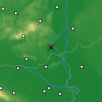 Nearby Forecast Locations - Mohács - Carta