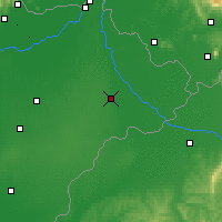 Nearby Forecast Locations - Mátészalka - Carta