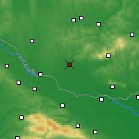 Nearby Forecast Locations - Szigetvár - Carta