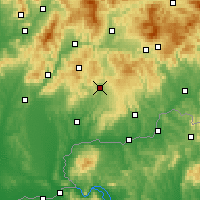 Nearby Forecast Locations - Krupina - Carta