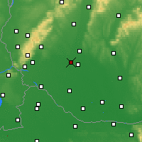 Nearby Forecast Locations - Sládkovičovo - Carta