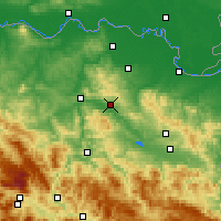Nearby Forecast Locations - Gračanica - Carta