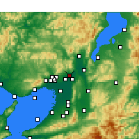Nearby Forecast Locations - Takatsuki - Carta