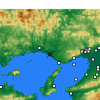 Nearby Forecast Locations - Kakogawa - Carta