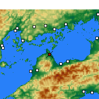Nearby Forecast Locations - Imabari - Carta