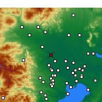 Nearby Forecast Locations - Kōnosu - Carta