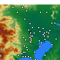 Nearby Forecast Locations - Fujimino - Carta