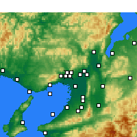 Nearby Forecast Locations - Ikeda - Carta