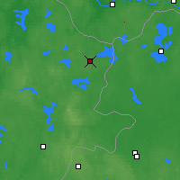 Nearby Forecast Locations - Visaginas - Carta