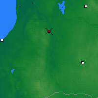 Nearby Forecast Locations - Kuldīga - Carta