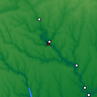 Nearby Forecast Locations - Voznesens'k - Carta