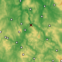 Nearby Forecast Locations - Hann. Münden - Carta