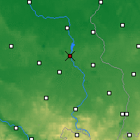 Nearby Forecast Locations - Spremberg - Carta