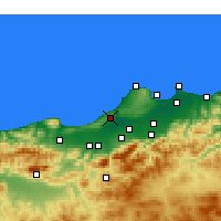 Nearby Forecast Locations - Koléa - Carta