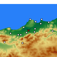 Nearby Forecast Locations - Boufarik - Carta