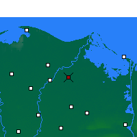 Nearby Forecast Locations - Dekernes - Carta